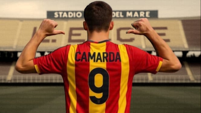 Francesco Camarda pindah ke Lecce dari Milan
