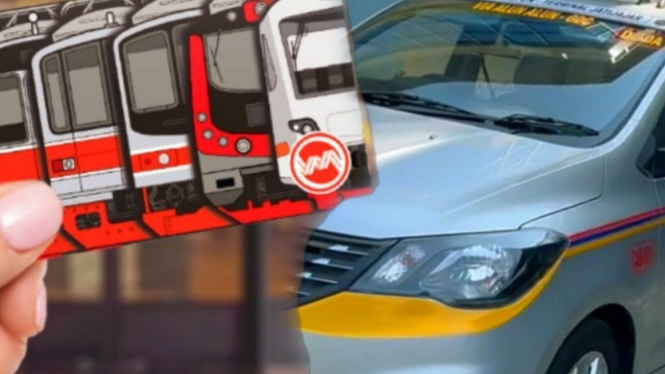KMT Commuter Line dan Mikrotrans Depok.