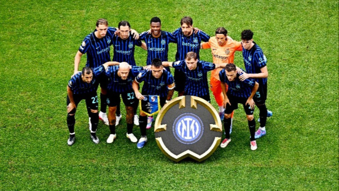 Starting XI Inter Milan di Piala Dunia Antarklub 2025.