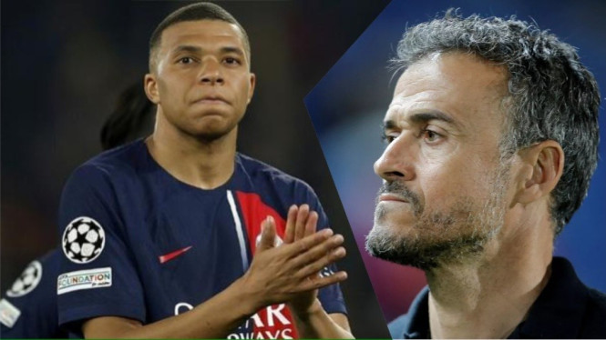 Enrique bicara PSG setelah kepergian Mbappe