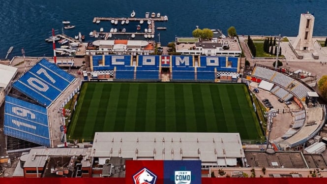 Como 1907 vs LOSC Lille.