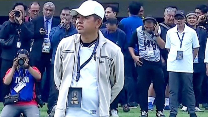 Dedi Mulyadi (KDM) di pembukaan Piala Presiden 2025.