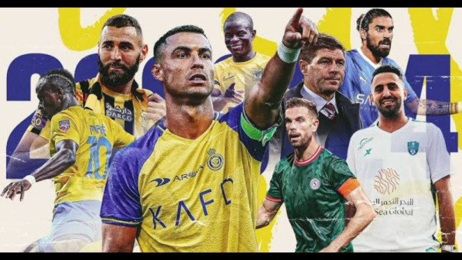 Potret deretan Bintang Top Eropa yang  ke Liga Arab