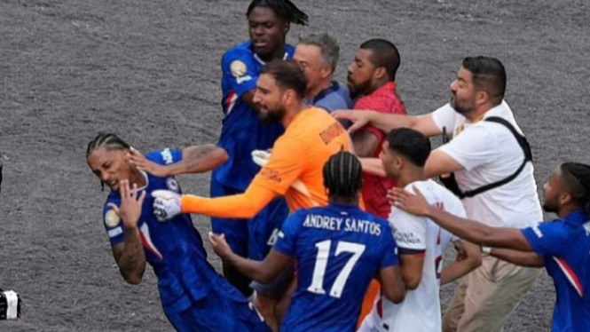 Chelsea juara dunia, PSG diwarnai insiden panas