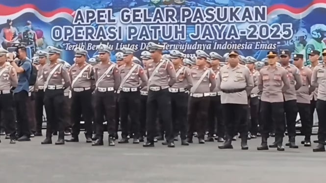 Apel Gelar Pasukan Operasi Patuh Jaya 2025