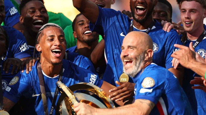 Chelsea juara dunia 2025.