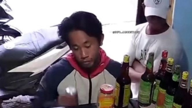 Bang jago yang berulah di warung jamu bikin heboh Depok