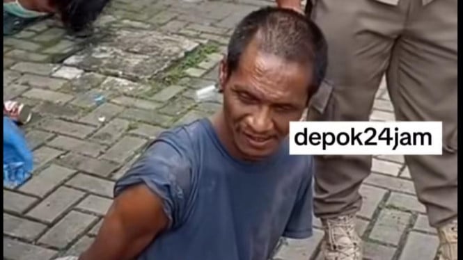 ODGJ diamankan di Jalan Margonda