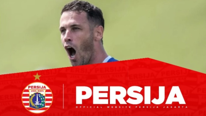 Alvaro Vazquez follow akun Persija Jakarta