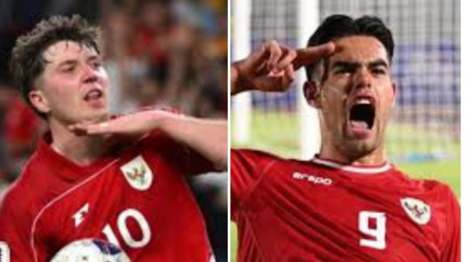 Potret kolase Ole Romeny dan Jens Revan