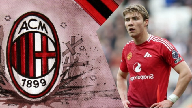 AC Milan incar Hojlund, MU siap lepas murah