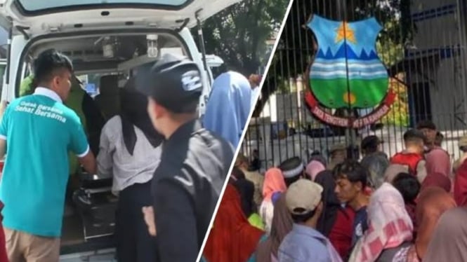 Potret kolase tragedi pesta rakyat anak KDM yang beredar luas