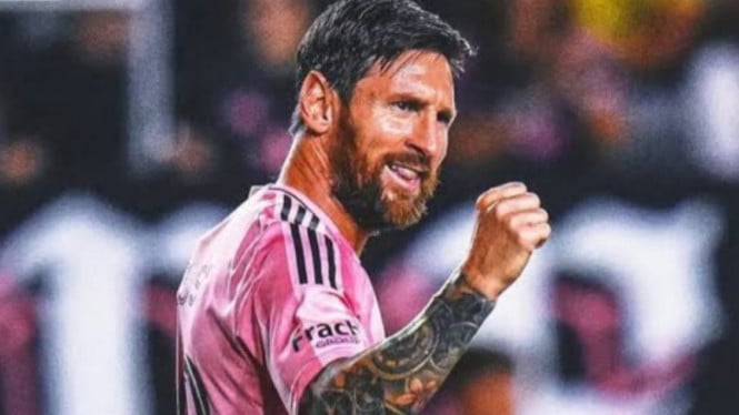 Potret Lionel Messi
