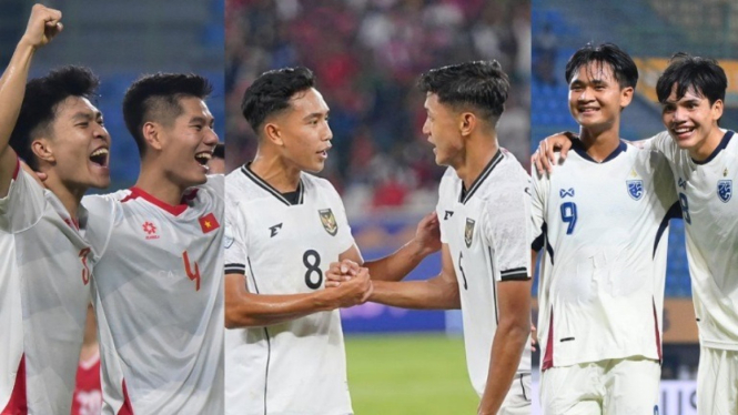 Vietnam U-23, Timnas Indonesia U-23, Thailand U-23.