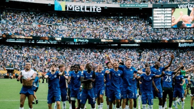 Chelsea ketika juara Piala Dunia Antarklub 2025.