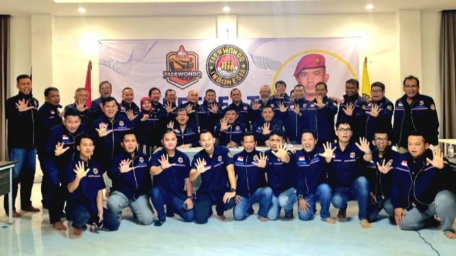 Pengurus Provinsi Taekwondo Indonesia DKI Jakarta Retreat di Citeko