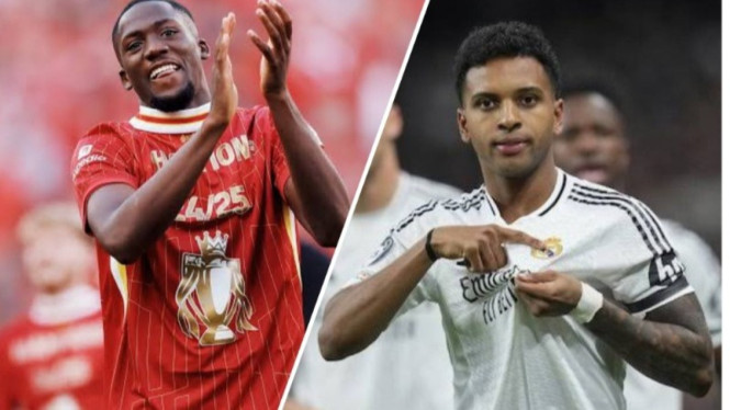 Potrer kolase Konate dan Rodrygo