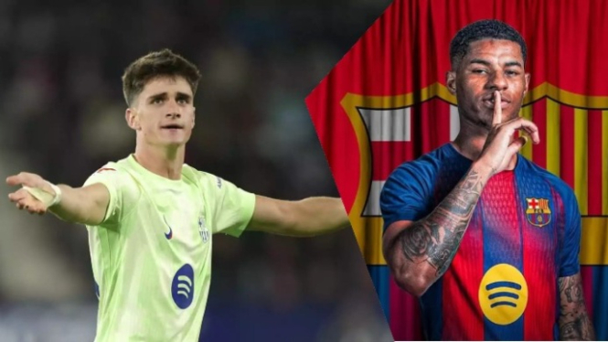 Barcelona coret Pau Victor demi Rashford