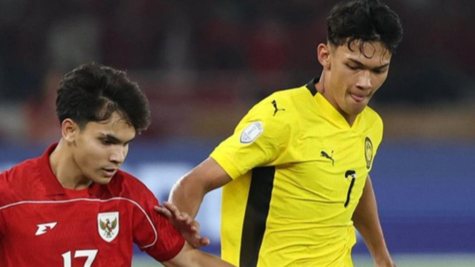 Timnas Indonesia U-23 vs Malaysia U-23.