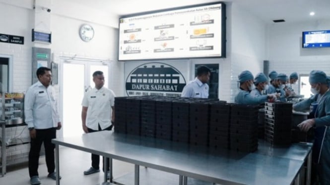 Dapur Sahabat di Lapas Cibinong