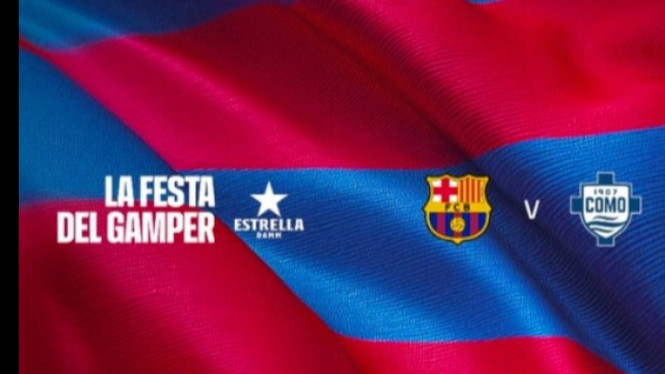 Barcelona vs Como 1907.