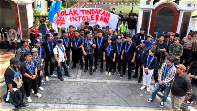 GMKI desak pencabutan PBM 2006 dan tindak intoleransi beragama.