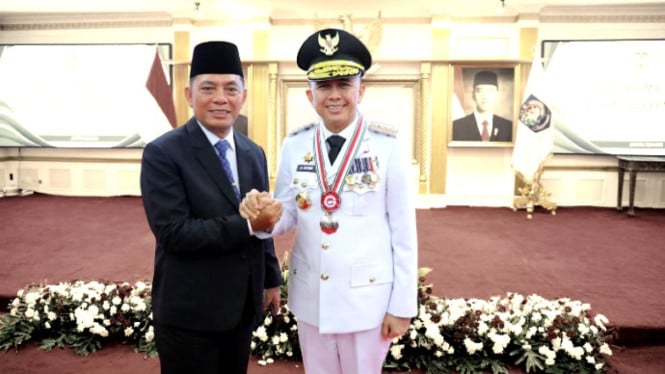 Agus Fatoni dilantik jadi Pj Gubernur Papua