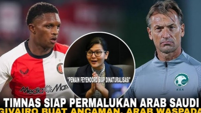 Givairo Read dirumorkan gabung Timnas Indonesia