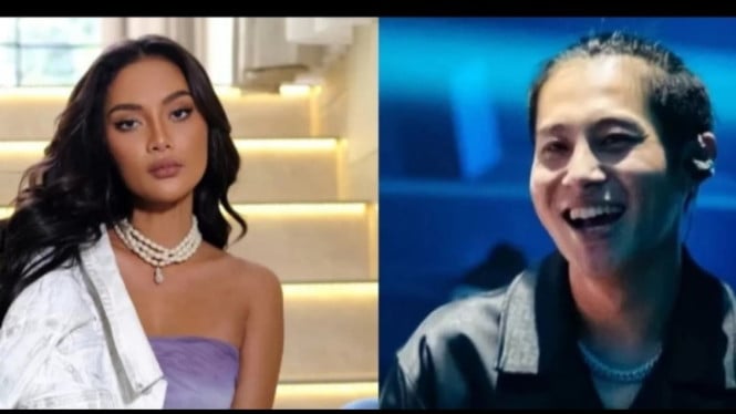 Potret Kolase DJ Panda dan Erika Carlina