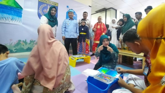 Wali Kota Depok resmikan RKAI sebelum dipindah ke eks SDN Pocin 1