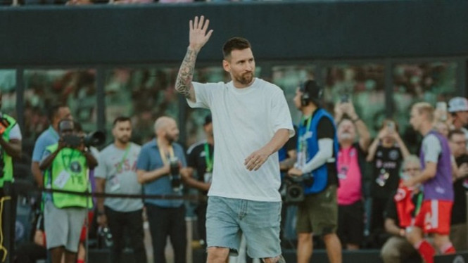 Ilustrasi Lionel Messi soal bursa transfer Como milik Bos Djarum