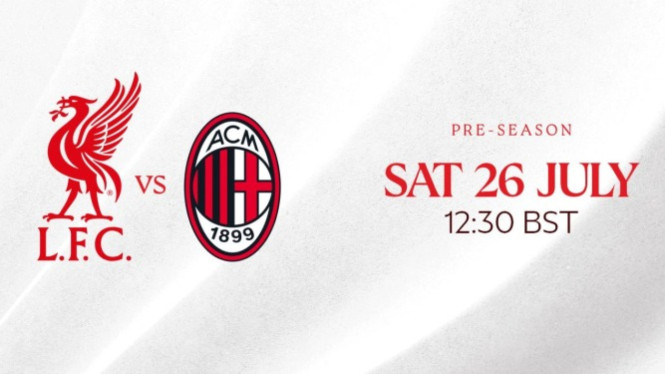 Liverpool vs Milan uji coba di Hong Kong