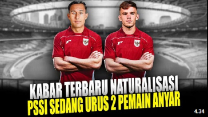 2 pemain Eropa yang diincar Timnas Indonesia