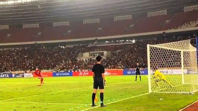Adu penalti Timnas Indonesia U-23 vs Thailand U-23.