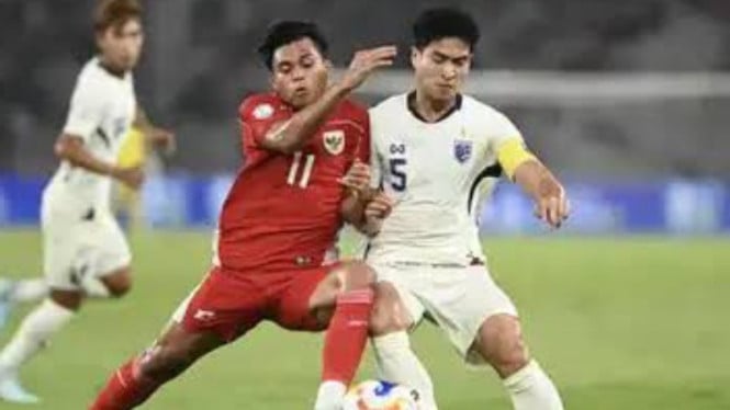 Potret ilustrasi pemain Indonesia vs Vietnam