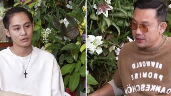 Potret kolase DJ Panda dan Denny Sumargo