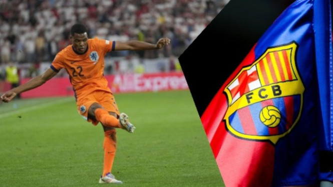 Barcelona krisis bek kanan usai gagal gaet Dumfries
