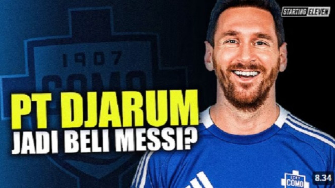 Isu Messi gabung Como milik Bos Djarum di Serie A