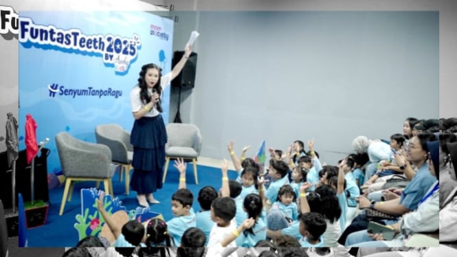 Edukasi dan hiburan gigi anak dari AUDY Dental