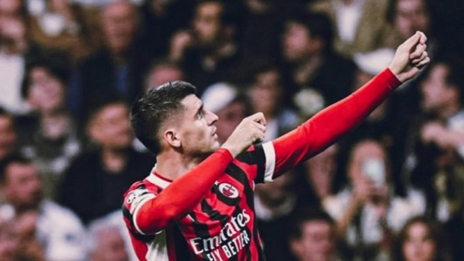 Alvaro Morata pemain AC Milan incaran Como Bos Djarum