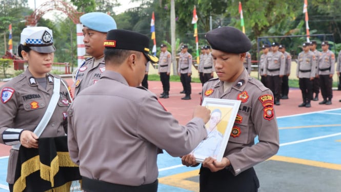 Polres Melawi PTDH Bripka Yudi Mastanto