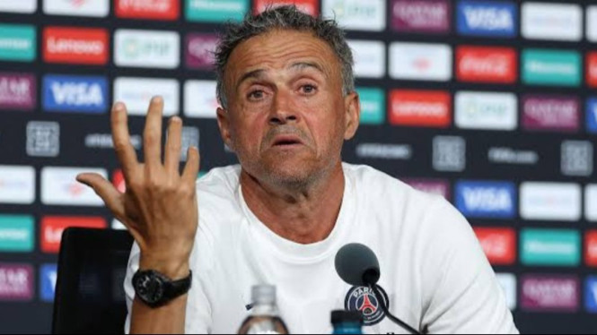 Potret Luis Enrique