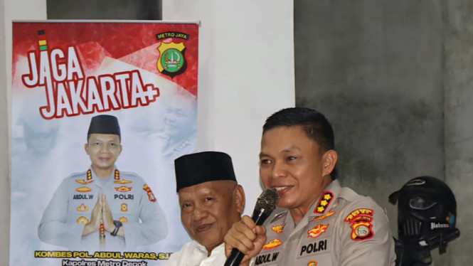 Kapolres Metro Depok Kombes Pol Abdul Waras