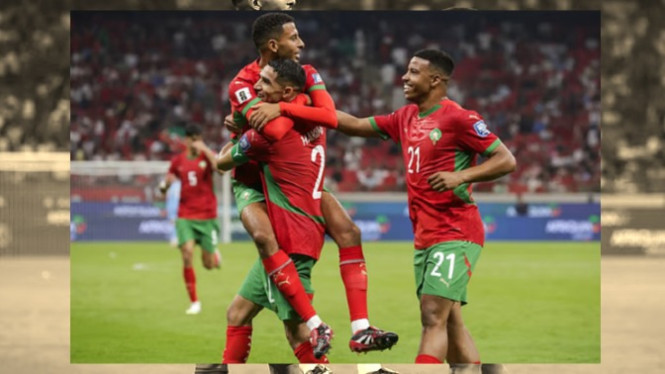 Saibari bawa Maroko jadi wakil Afrika pertama Piala Dunia