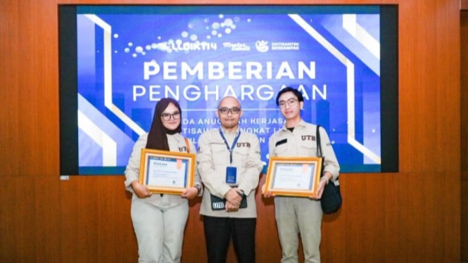 UTB raih dua penghargaan LLDIKTI 2025
