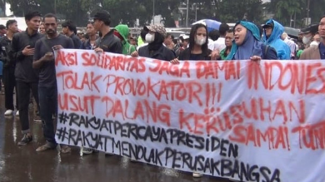 Aliansi Masyarakat Solidaritas Indonesia Gelar Aksi Damai jaga Indonesia