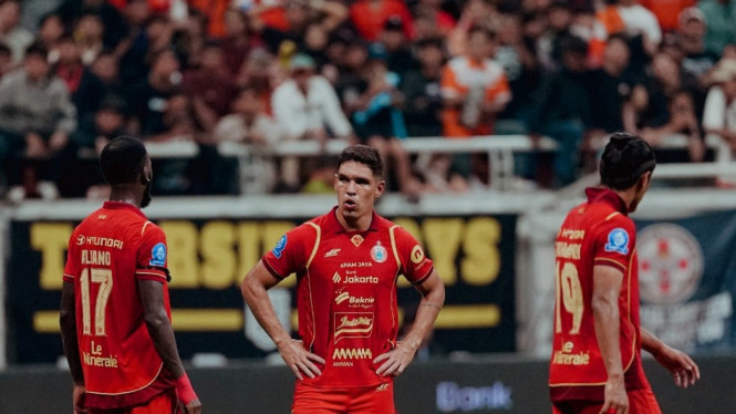 Pemain Persija Jakarta.