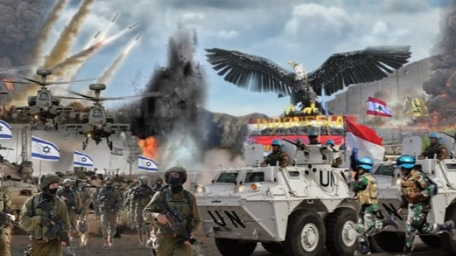 Ilustrasi pasukan Indonesia bantu PBB jaga perdamaian di Gaza