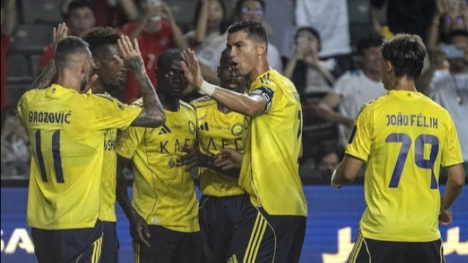 Felix hattrick, Ronaldo ikut pesta gol