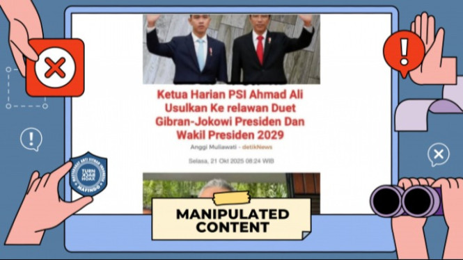 Fakta di balik isu duet Gibran–Jokowi